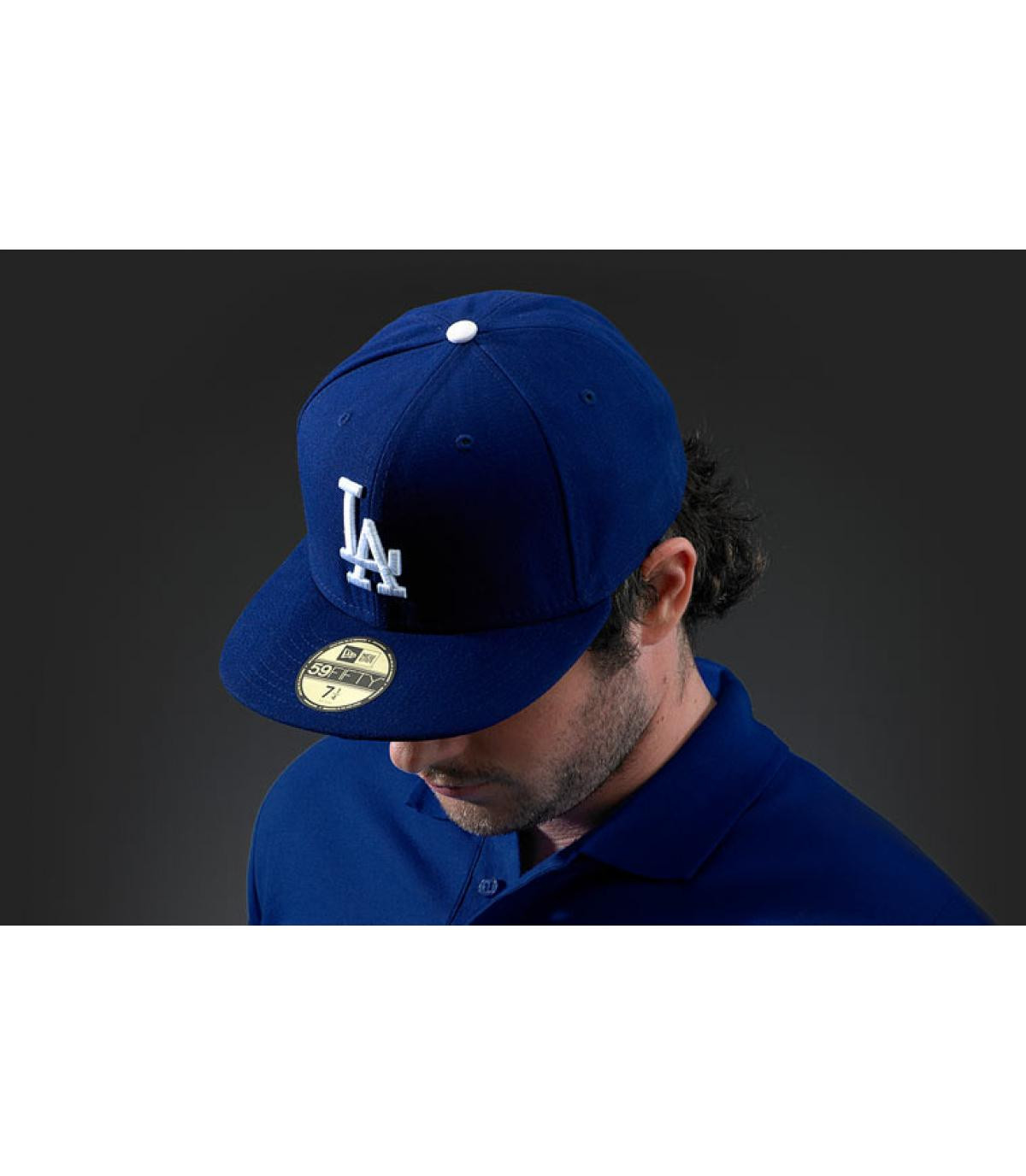  LA blue cap